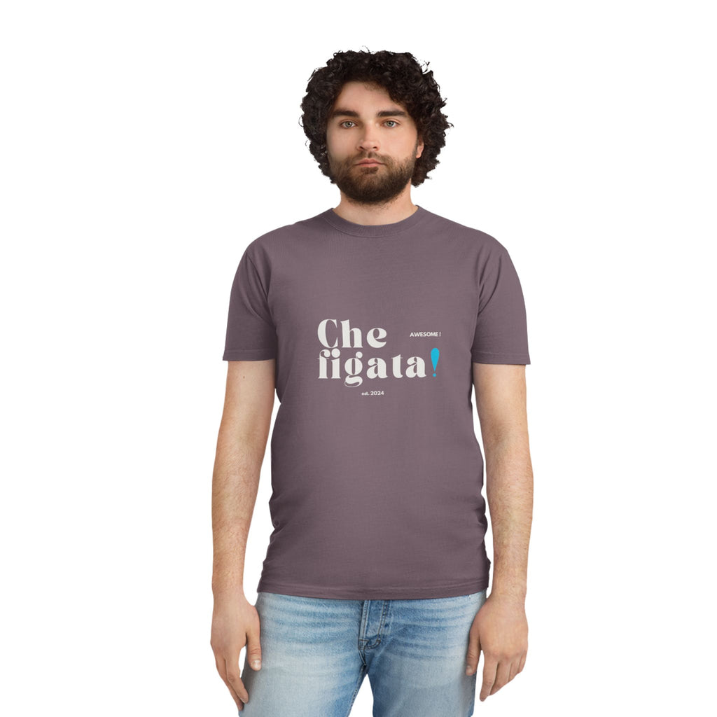 Che Figata! Awesome! Vintage Unisex Faded Tee Shirt - Learn Italian the Fun Way!