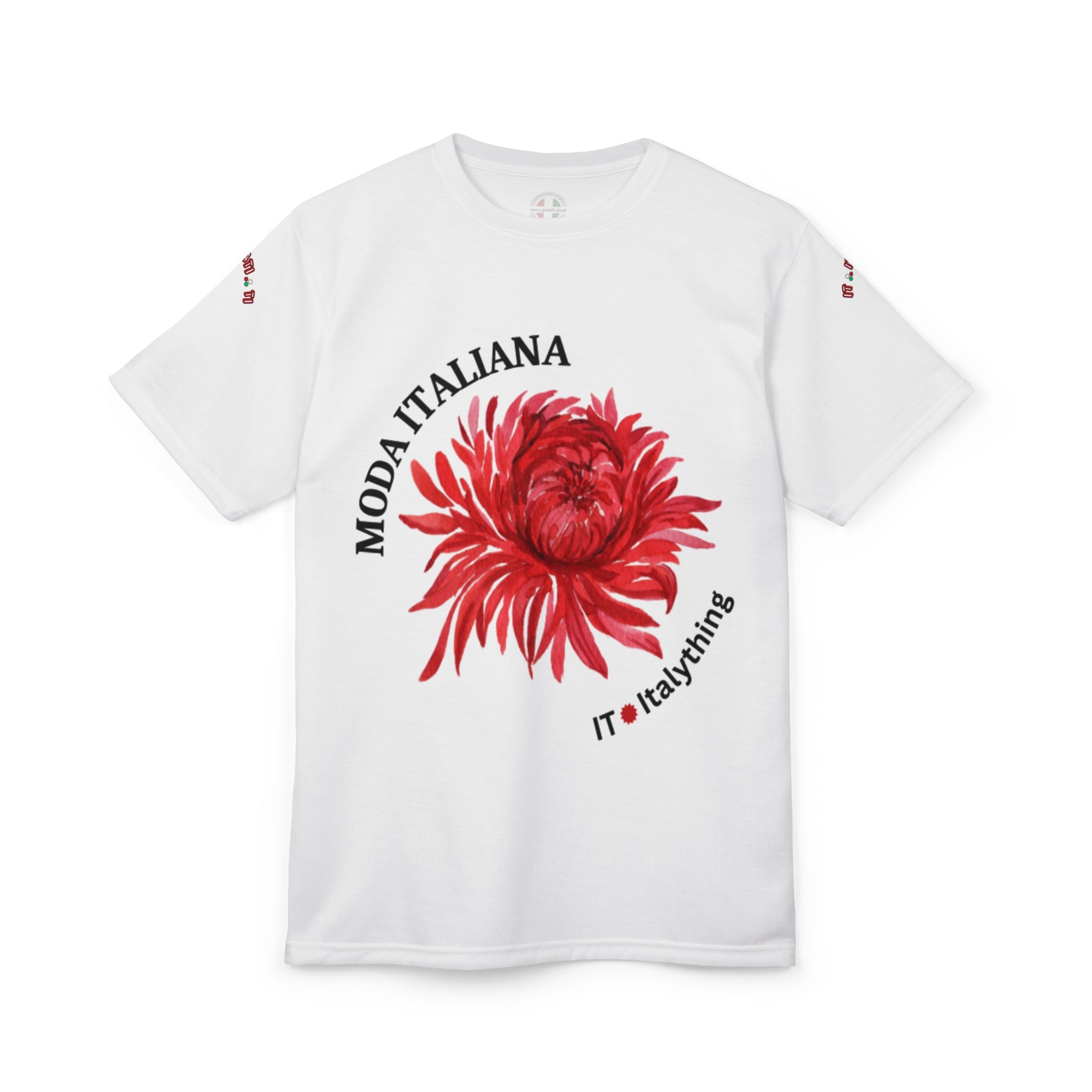 Floral Design Italian Fashion WeekT-Shirt - MODA ITALIANA Design
