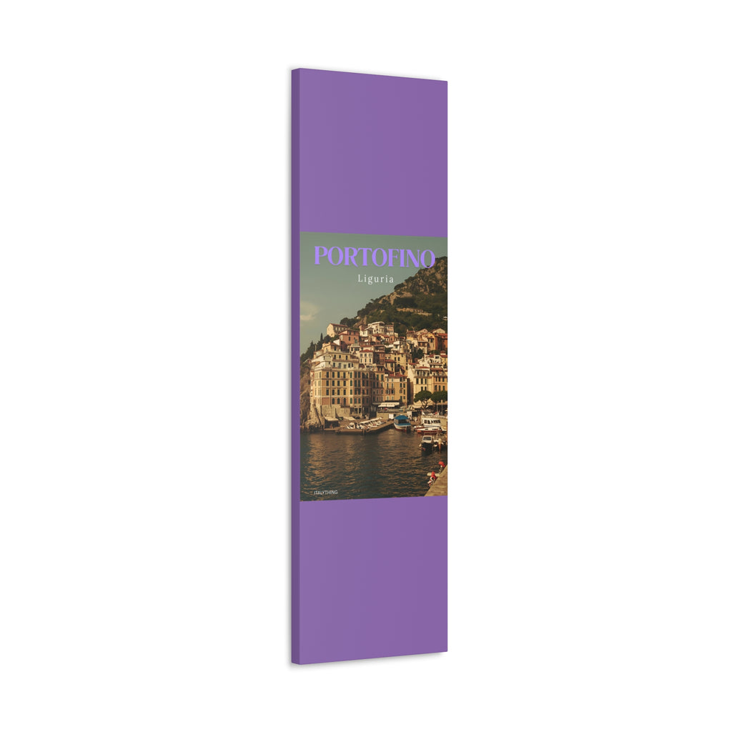 Portofino Harbour View Canvas Print - Decorative Wall Art