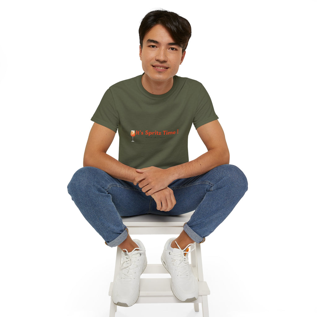 It's Spritz Time! Unisex Cotton Tee - Perfect for Summer Gatherings & Celebrations