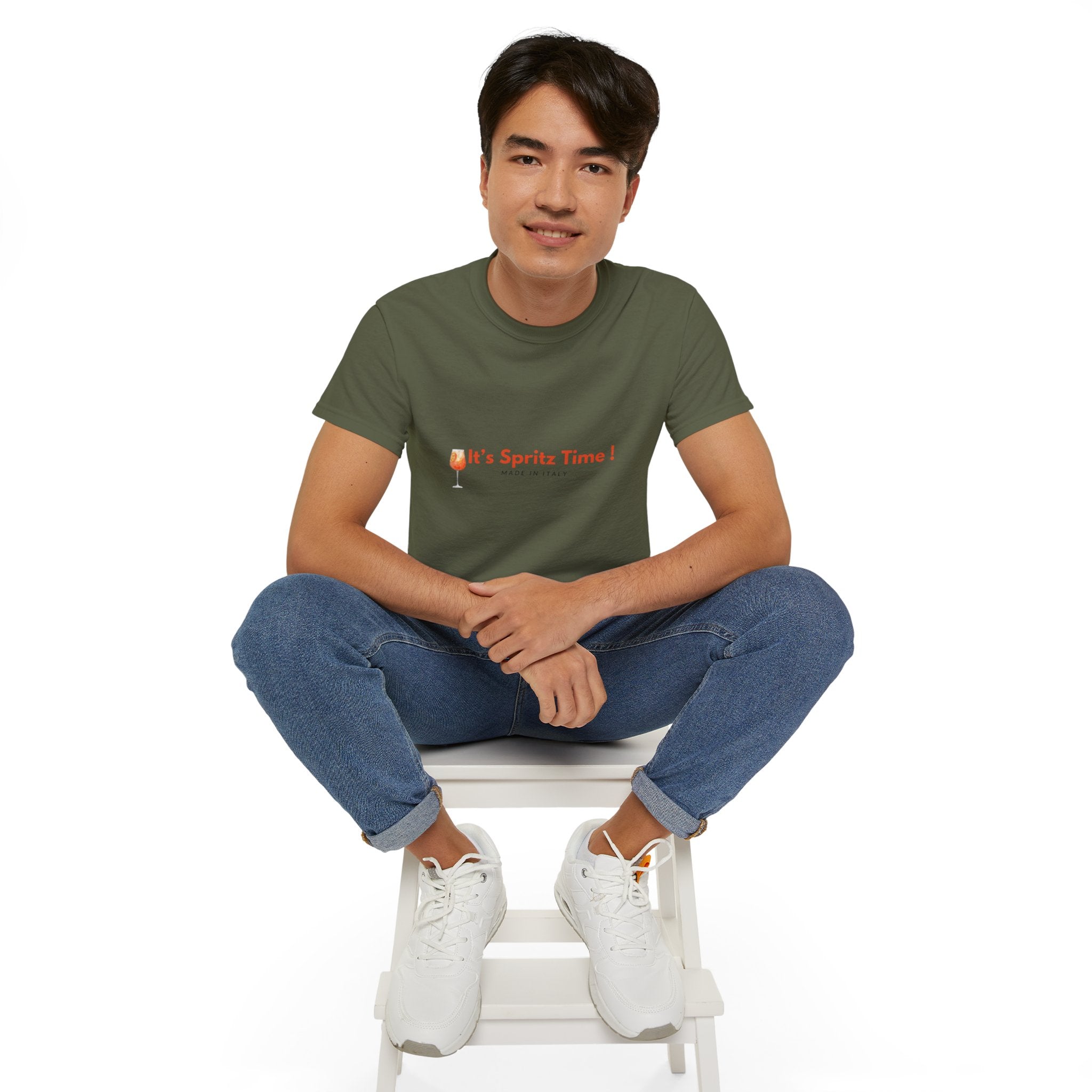 It's Spritz Time! Unisex Cotton Tee - Perfect for Summer Gatherings & Celebrations