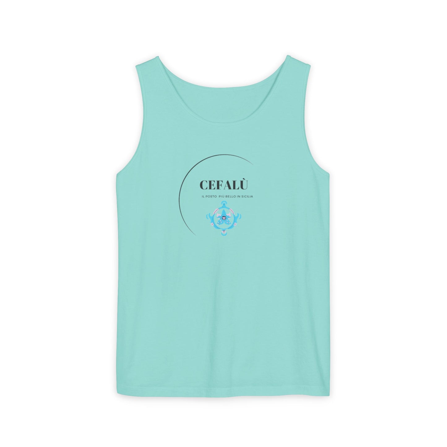 Cefalù Tank Top - Coastal Vibes from Sicily