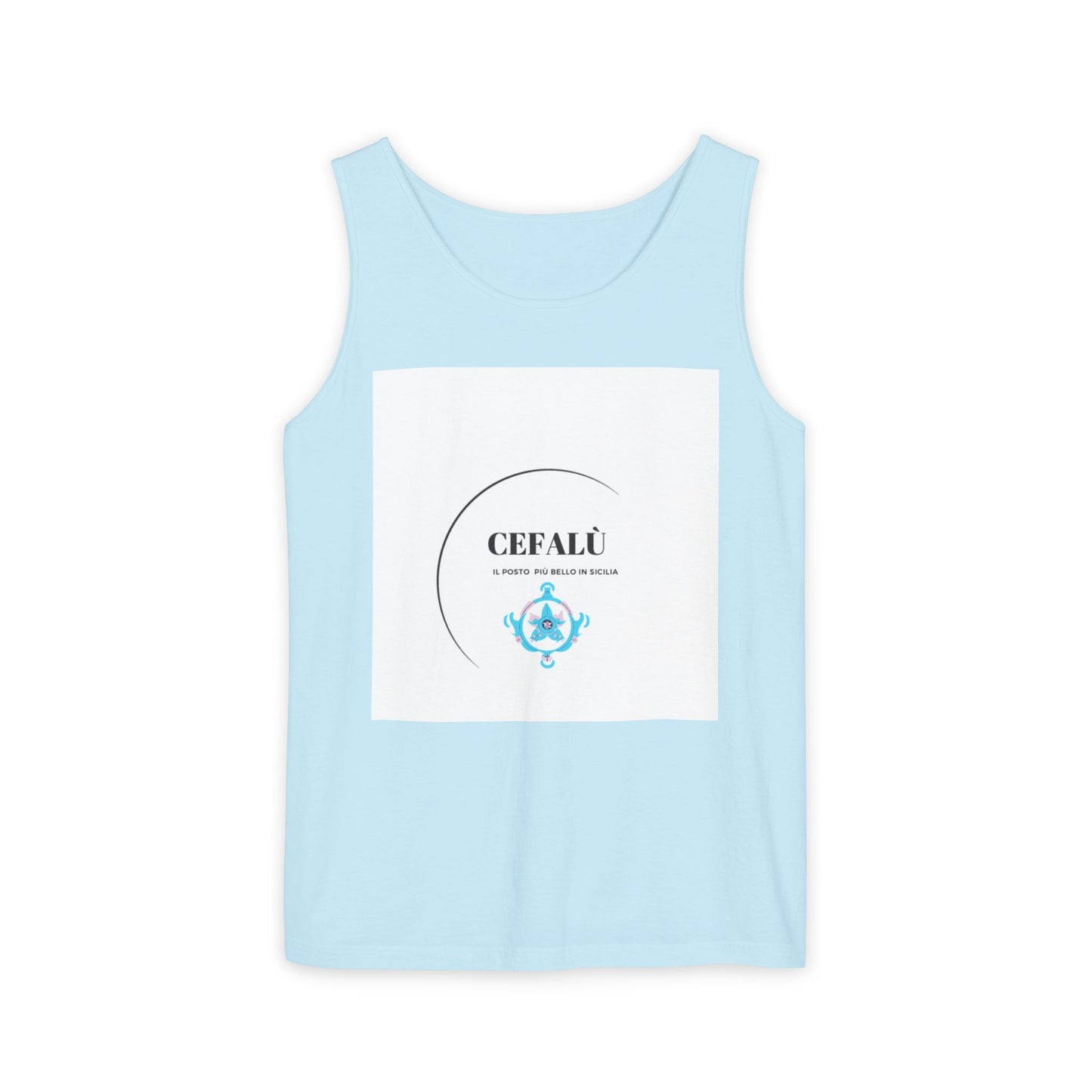 Cefalù Tank Top - Coastal Vibes from Sicily