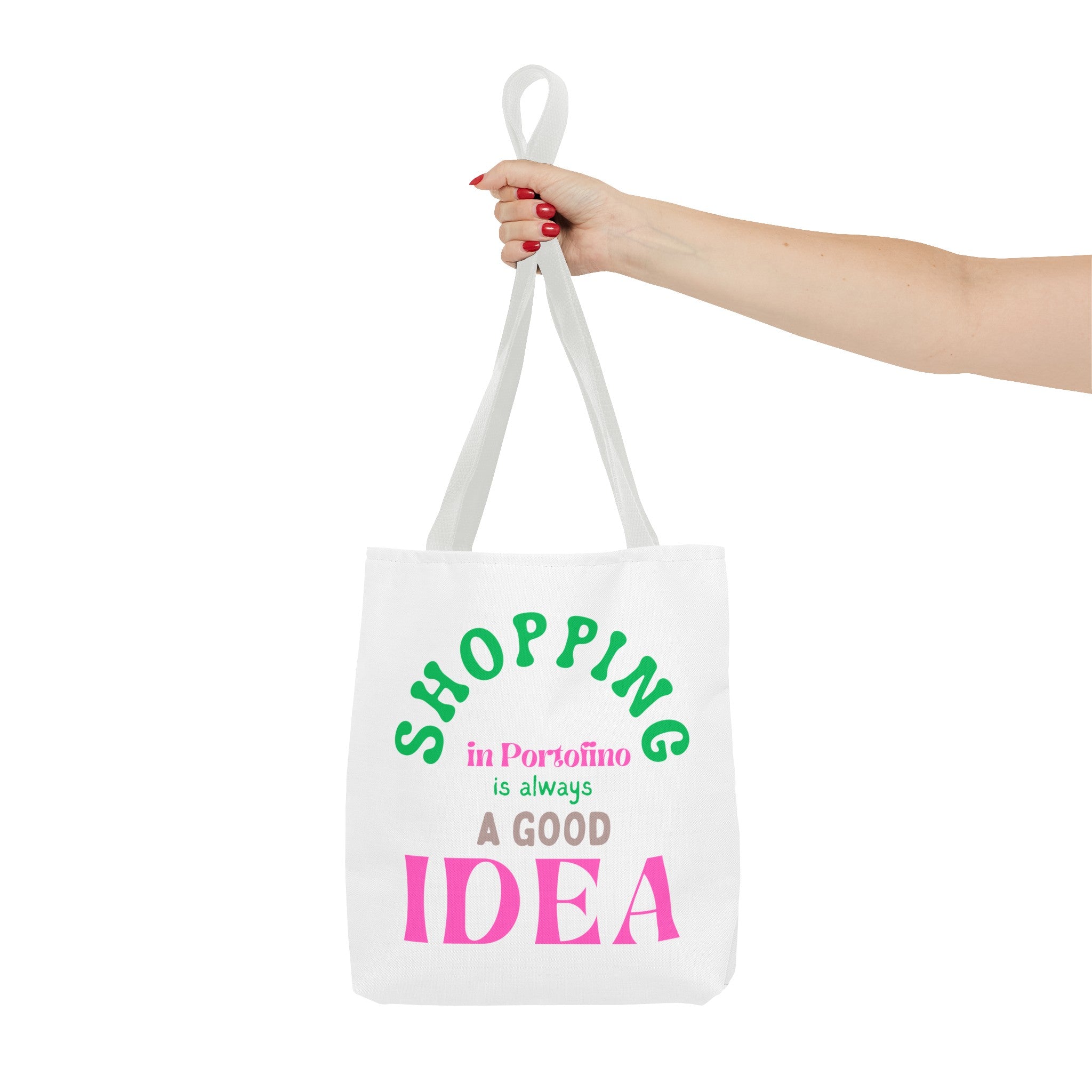 Tote Bag from Portofino "Shopping in Portofino is always a good idea"