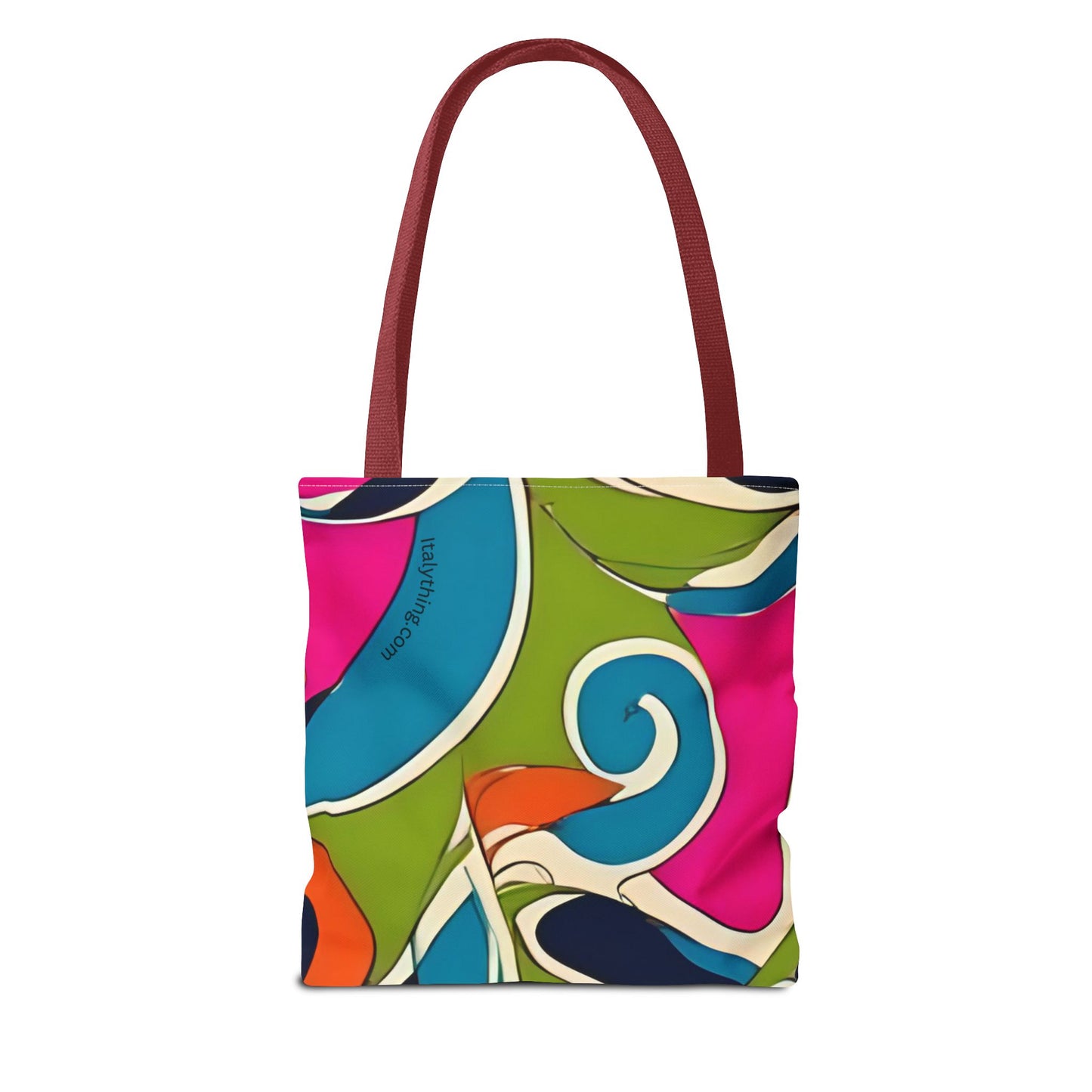 Vibrant Pucci-Style Print Tote Bag