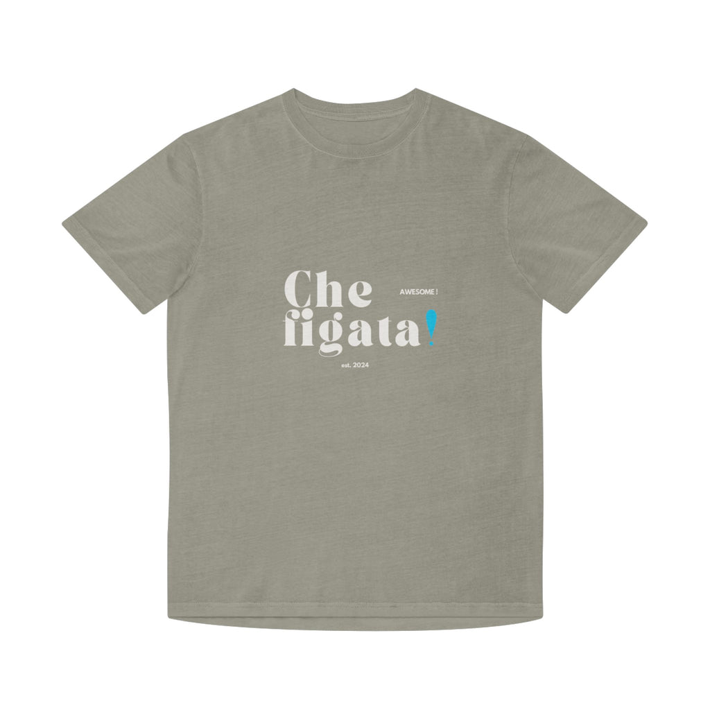Che Figata! Awesome! Vintage Unisex Faded Tee Shirt - Learn Italian the Fun Way!