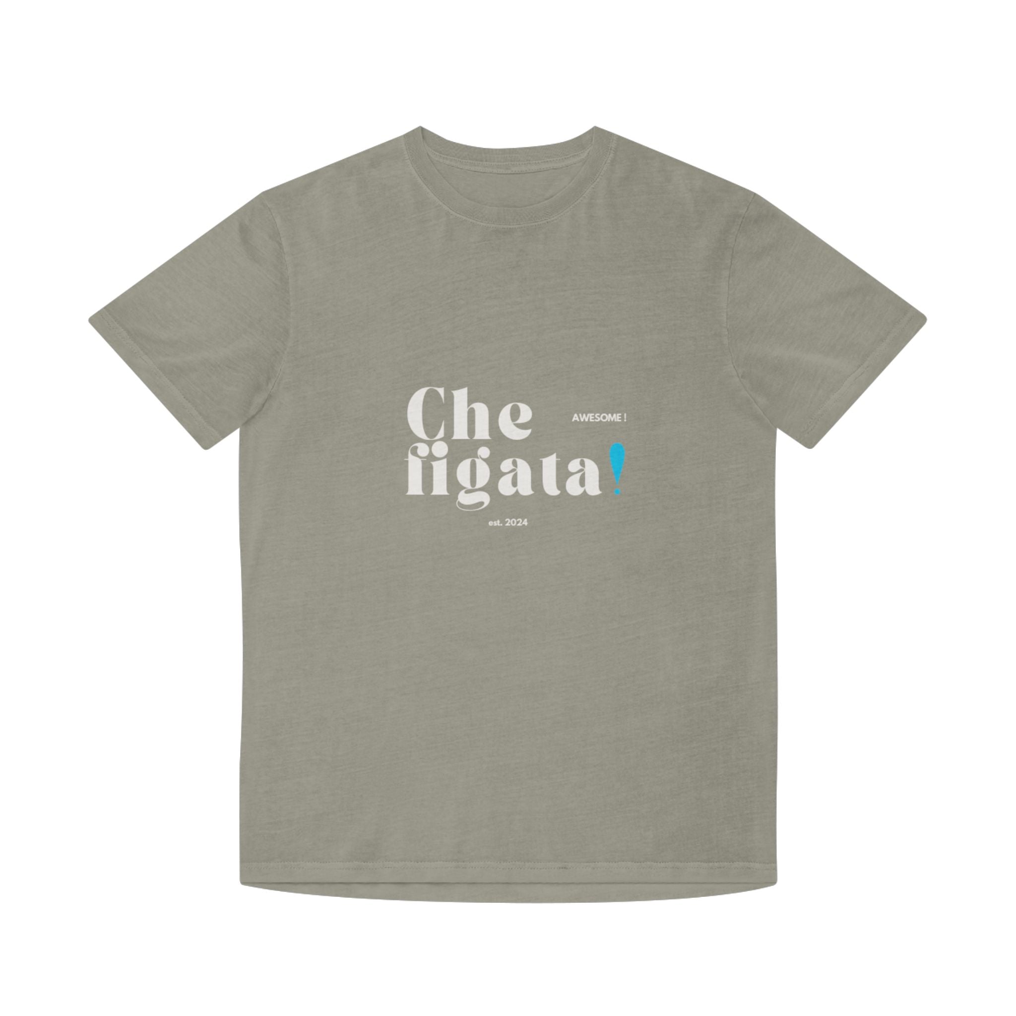 Che Figata! Super! Vintage Unisex T-Shirt im Used-Look