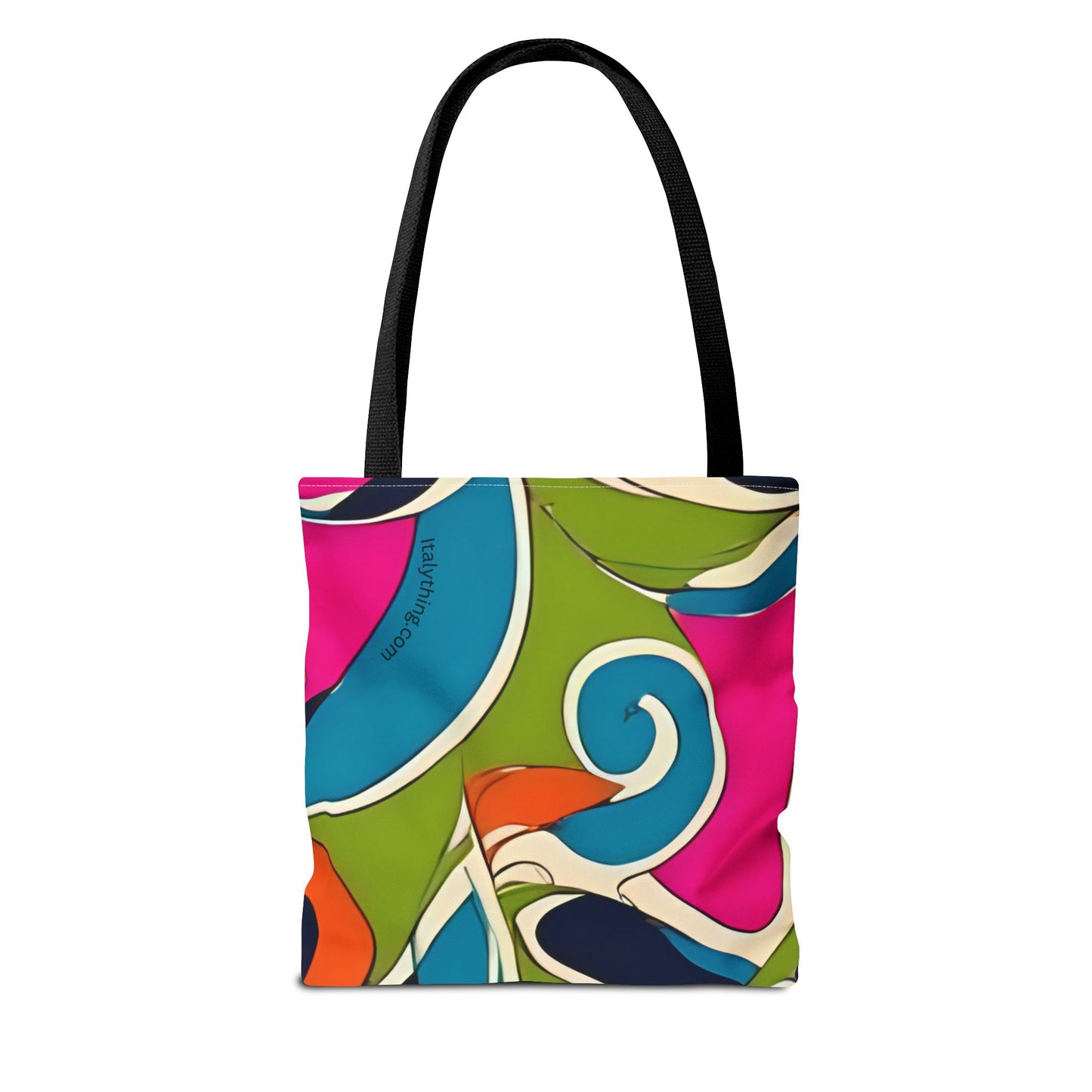 Vibrant Pucci-Style Print Tote Bag