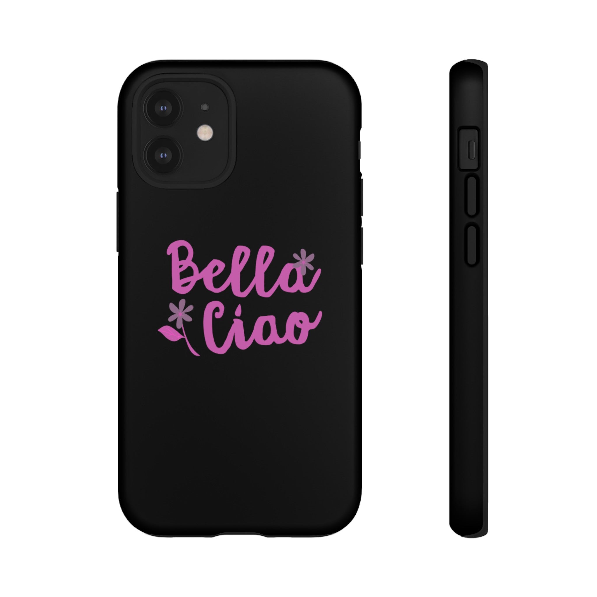 Ciao Bella Black Phone Tough Case
