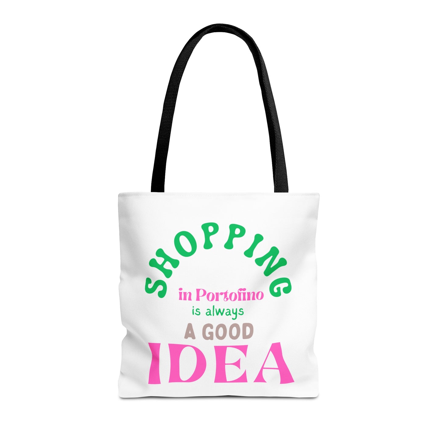 Tote Bag from Portofino "Shopping in Portofino is always a good idea"