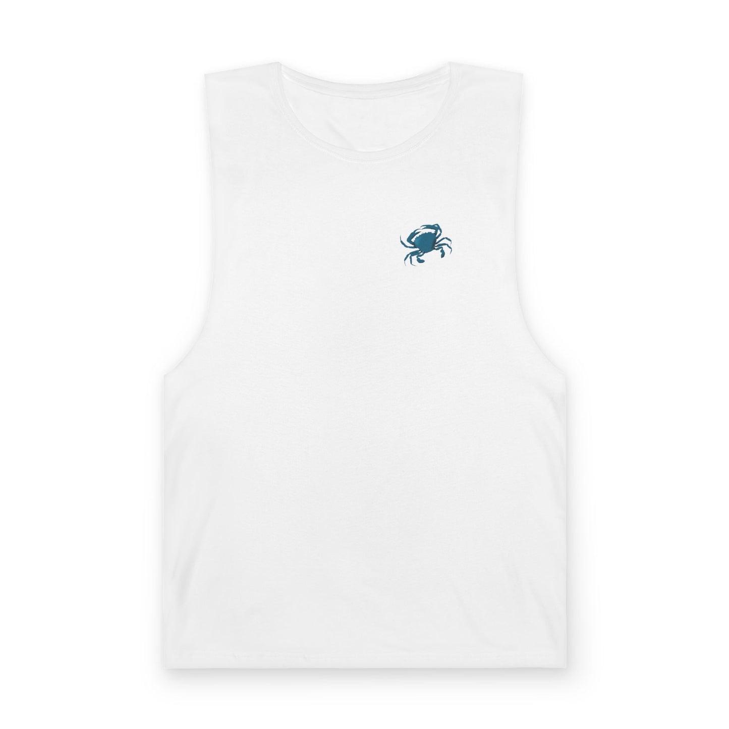 Marine Life – Tanktop mit kleiner blauer Krabbe — Muskelshirt