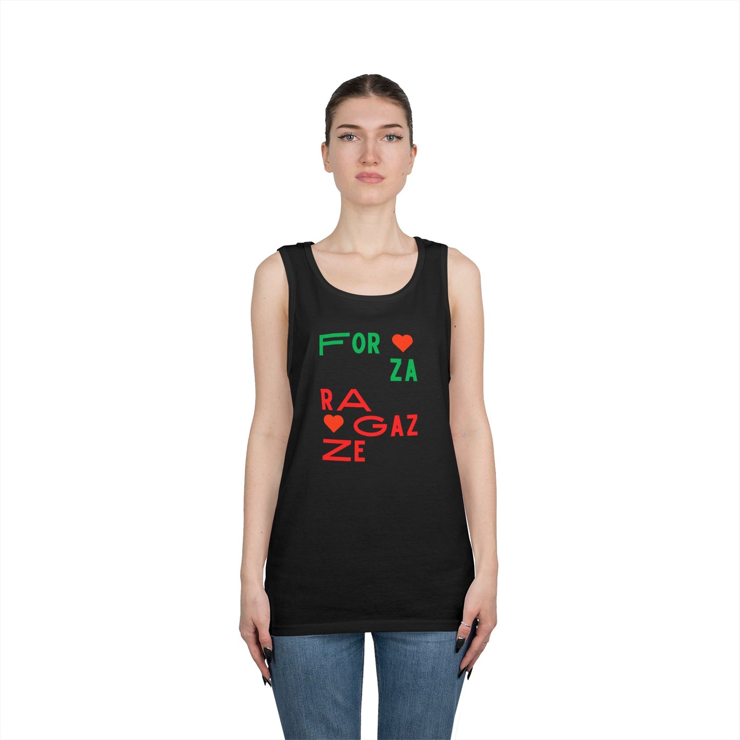 Forza Ragazze Tank Top – Italian Girls Support Tee