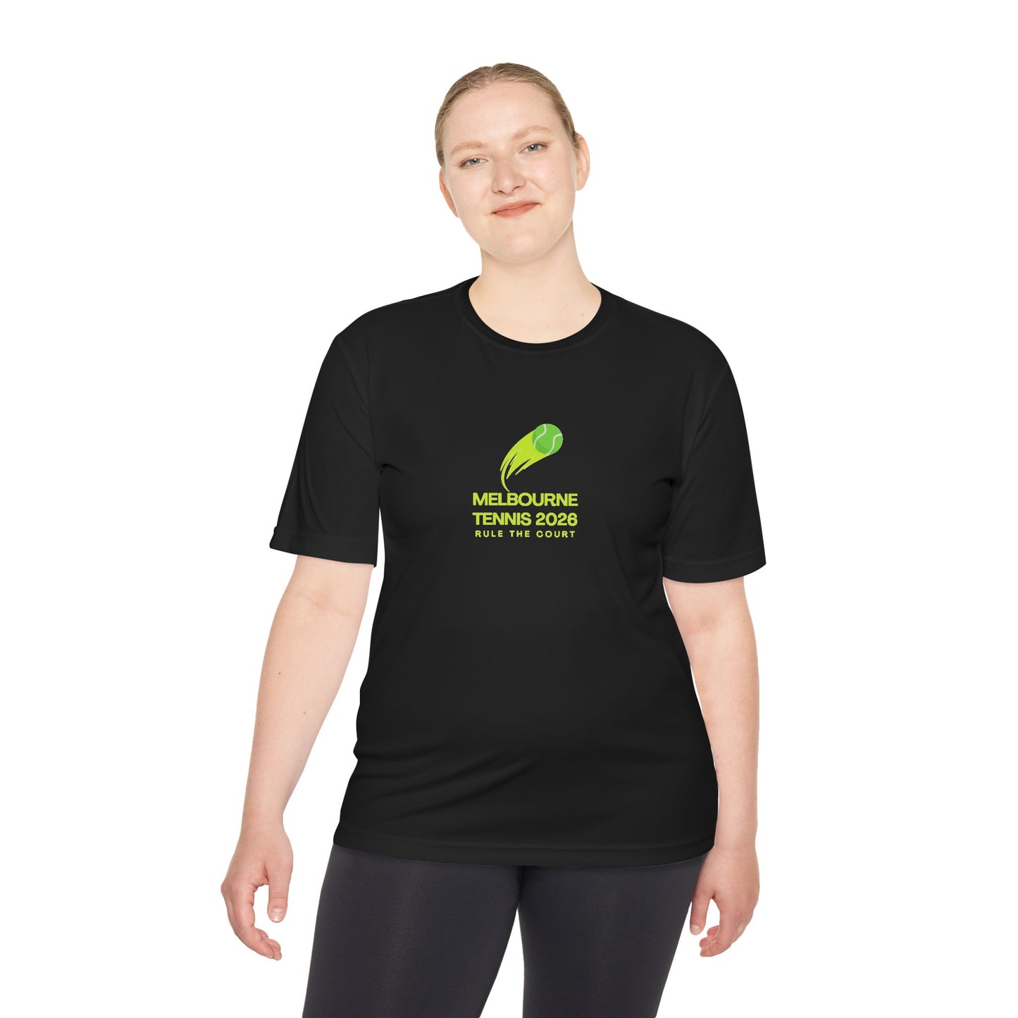 Melbourne Tennis 2026 Unisex Moisture Wicking Tee - Rule the Court! - perfect for Tennis Enthusiasts