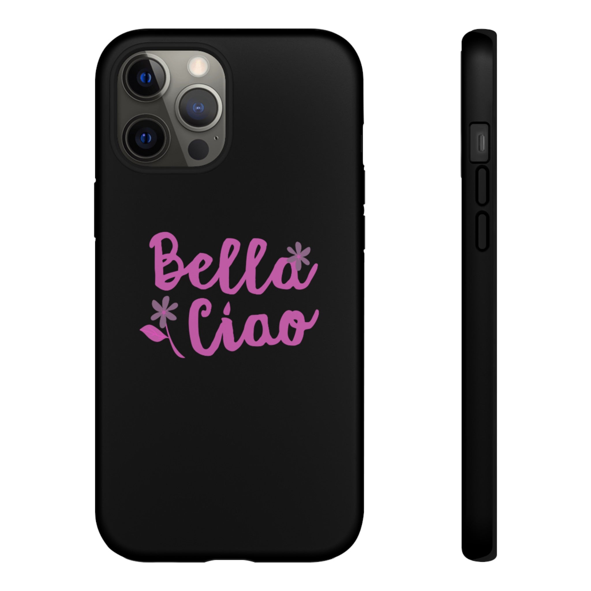 Ciao Bella Black Phone Tough Case