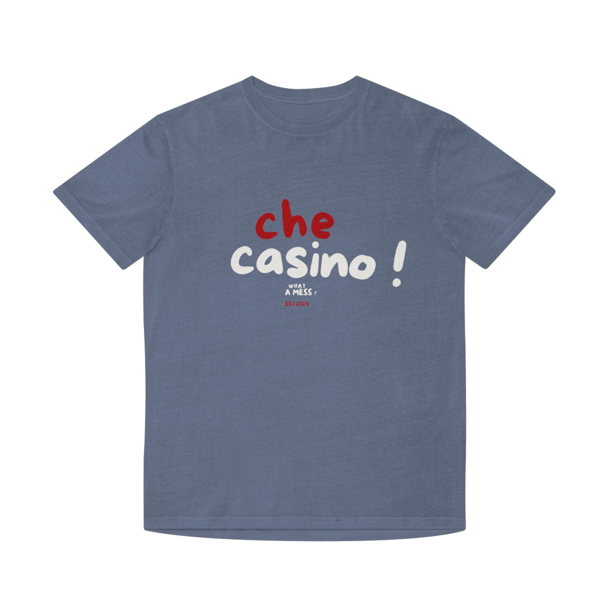 Che Casino! Was für ein Chaos! Verwaschenes Hemd – perfekt für Partynächte oder zum Entspannen