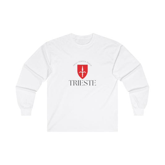 Trieste Heritage Unisex Long Sleeve Tee - Perfect as Souvenir or Present