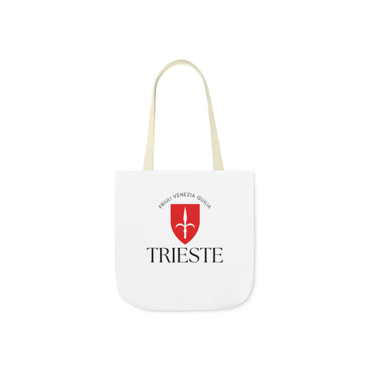 Trieste Canvas Tote Bag with 5-Color Straps - Stylish & Versatile Accessory