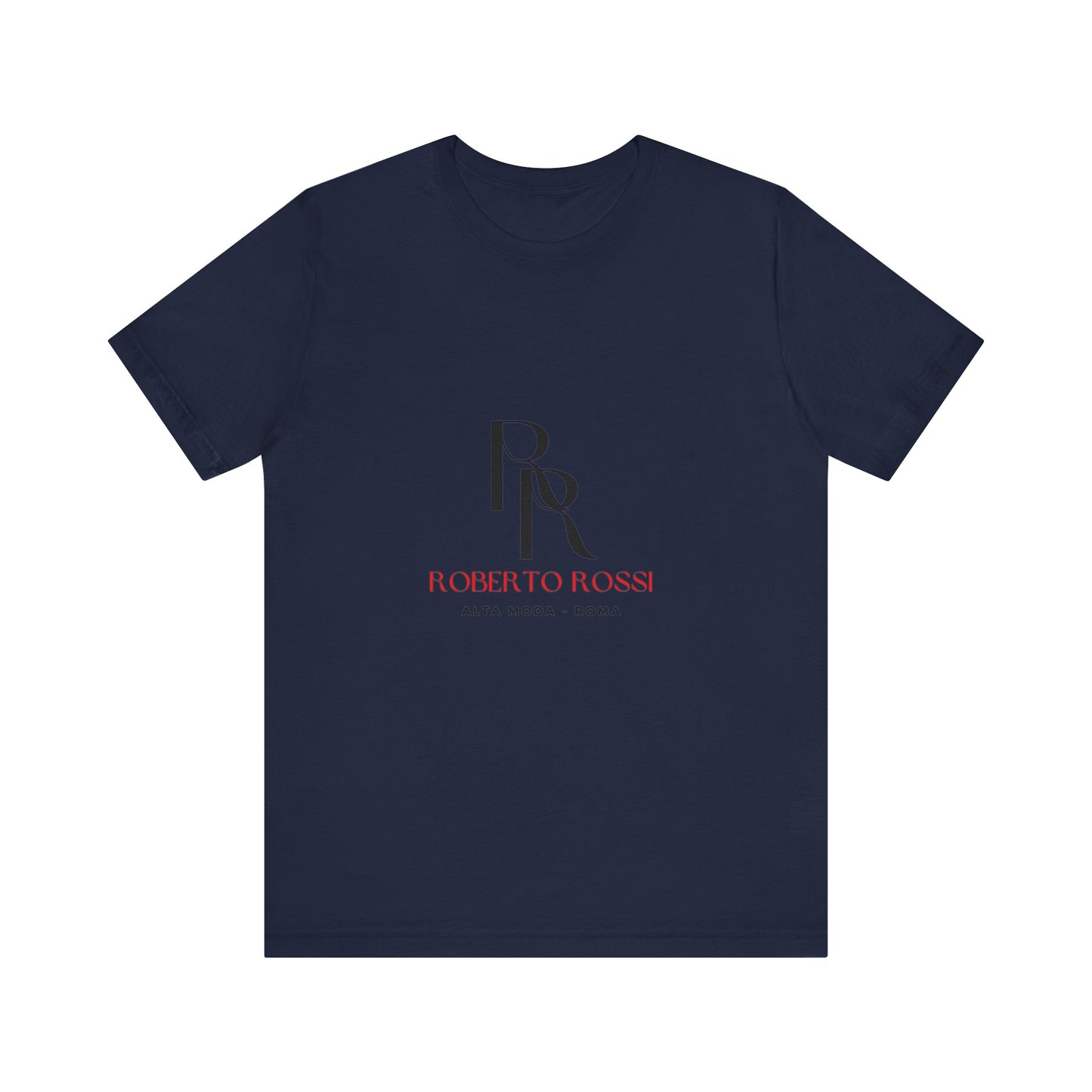Italian Branded Rome Jersey Short Sleeve Tee - Roberto Rossi - Alta Moda - Roma