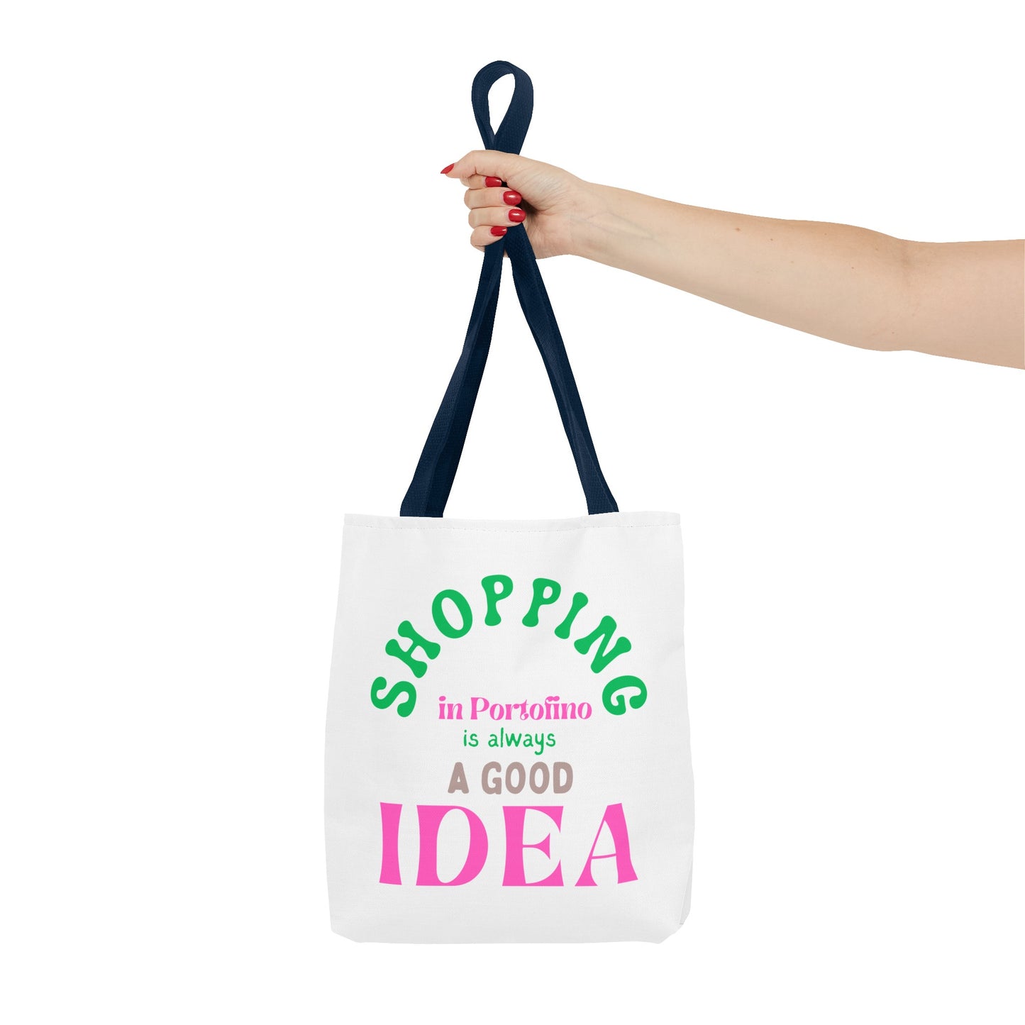 Tote Bag from Portofino "Shopping in Portofino is always a good idea"