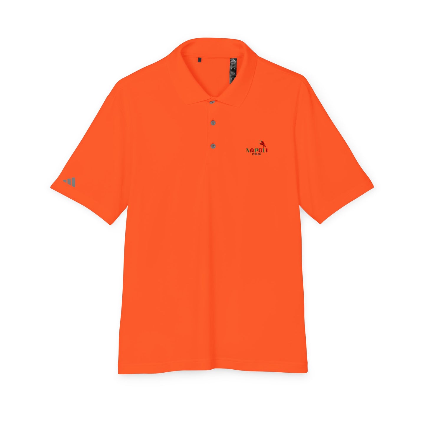 Unisex Adidas Performance Polo with Napoli Logo