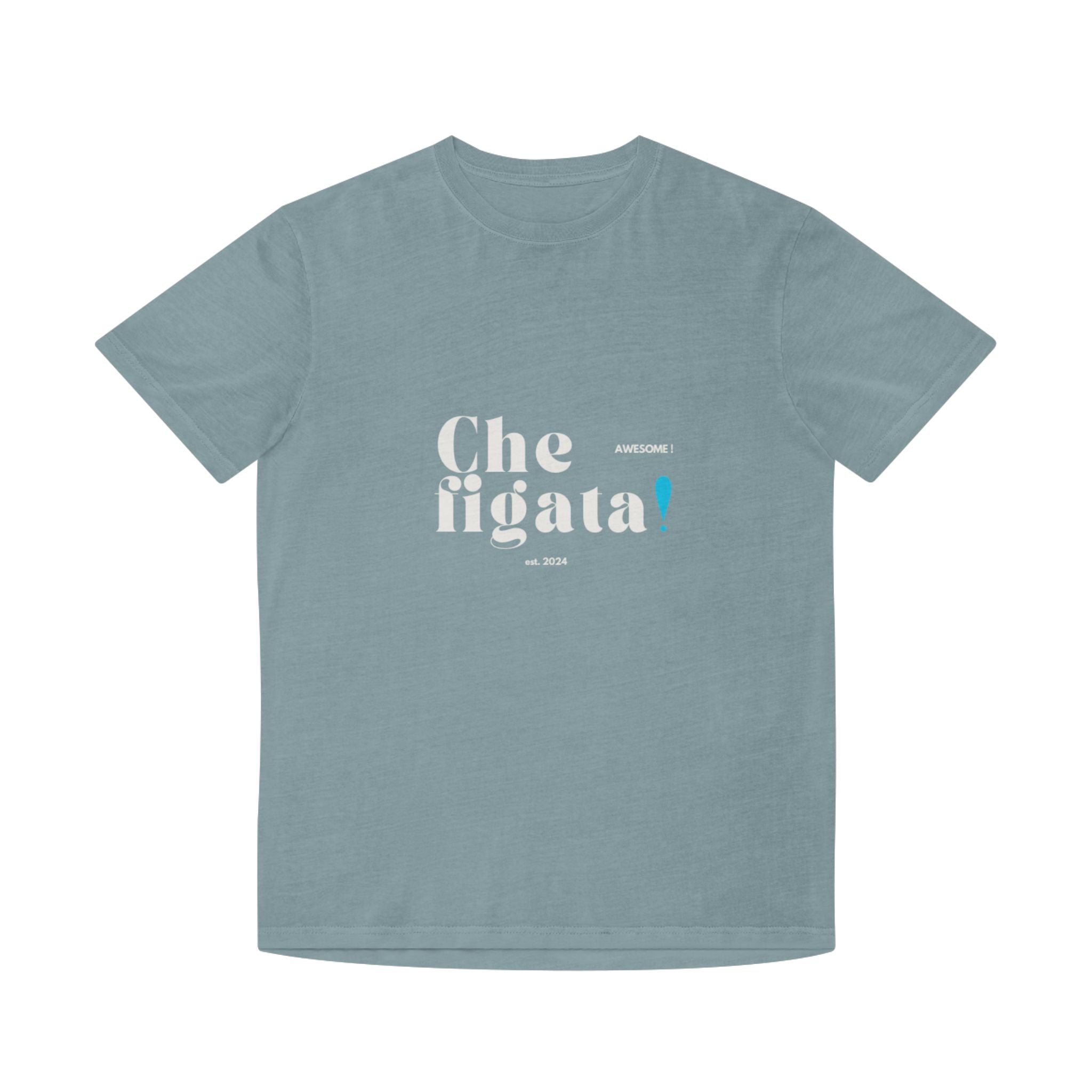 Che Figata! Super! Vintage Unisex T-Shirt im Used-Look
