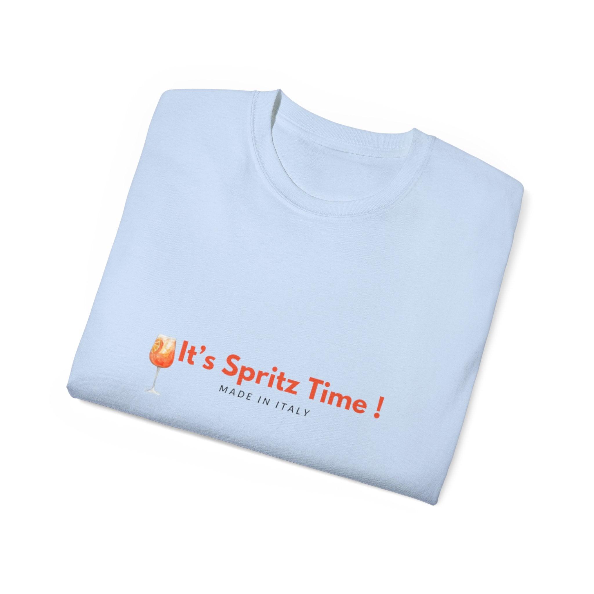 It's Spritz Time! Unisex Cotton Tee - Perfect for Summer Gatherings & Celebrations