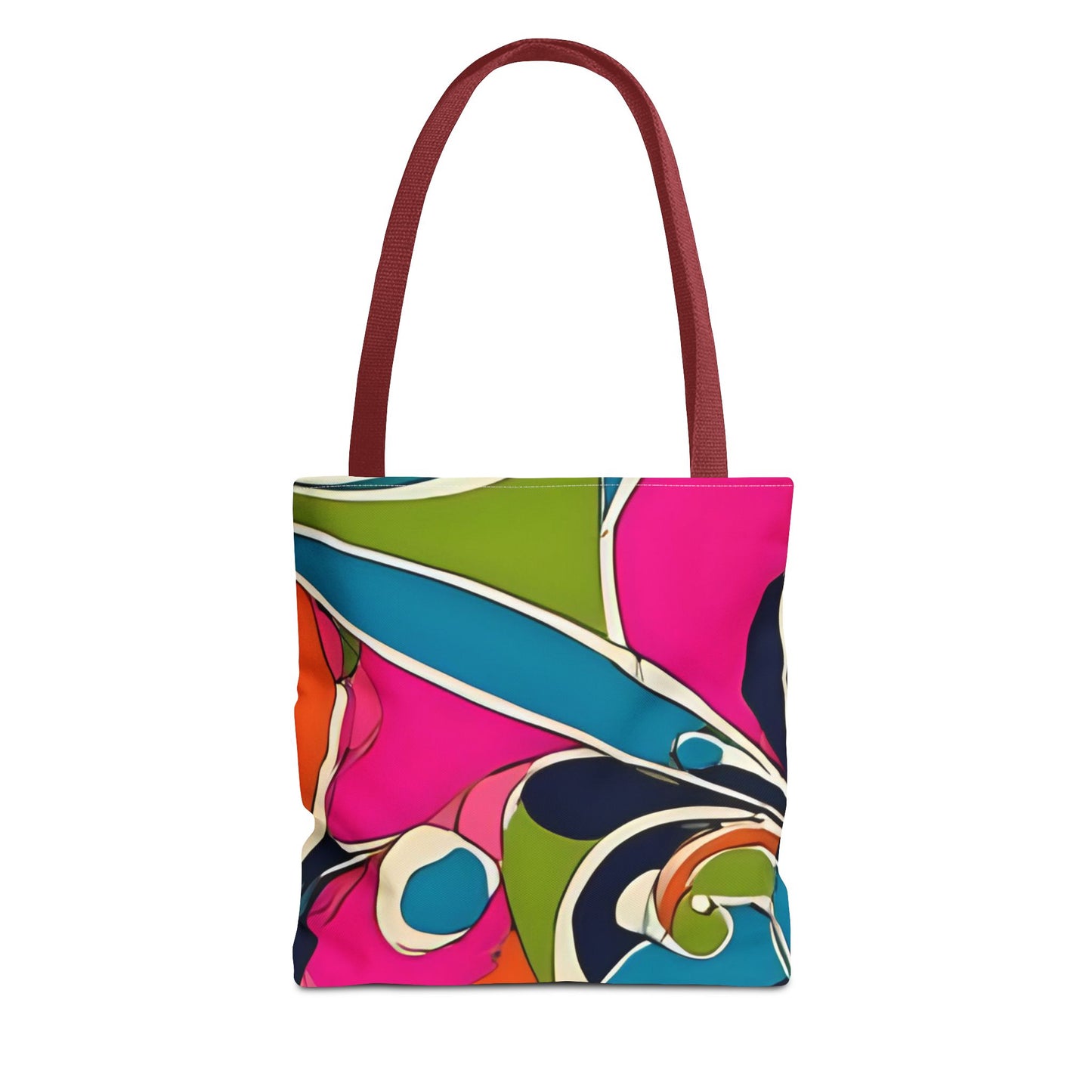 Vibrant Pucci-Style Print Tote Bag