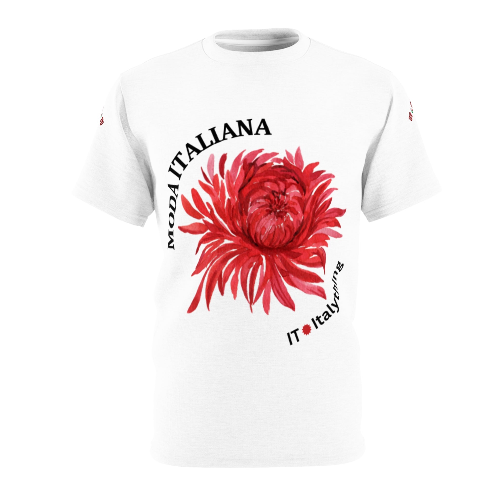 Floral Design Italian Fashion WeekT-Shirt - MODA ITALIANA Design