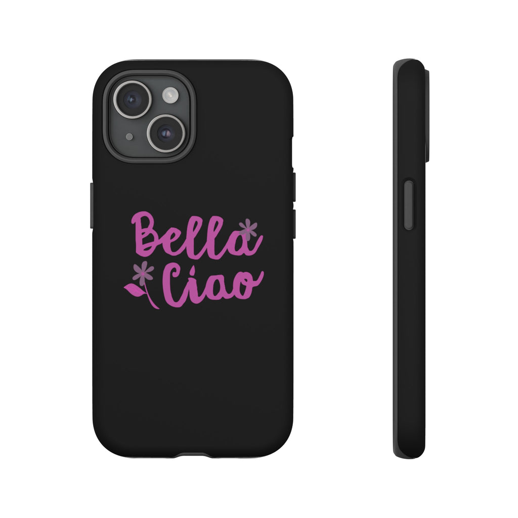 Ciao Bella Black Phone Tough Case