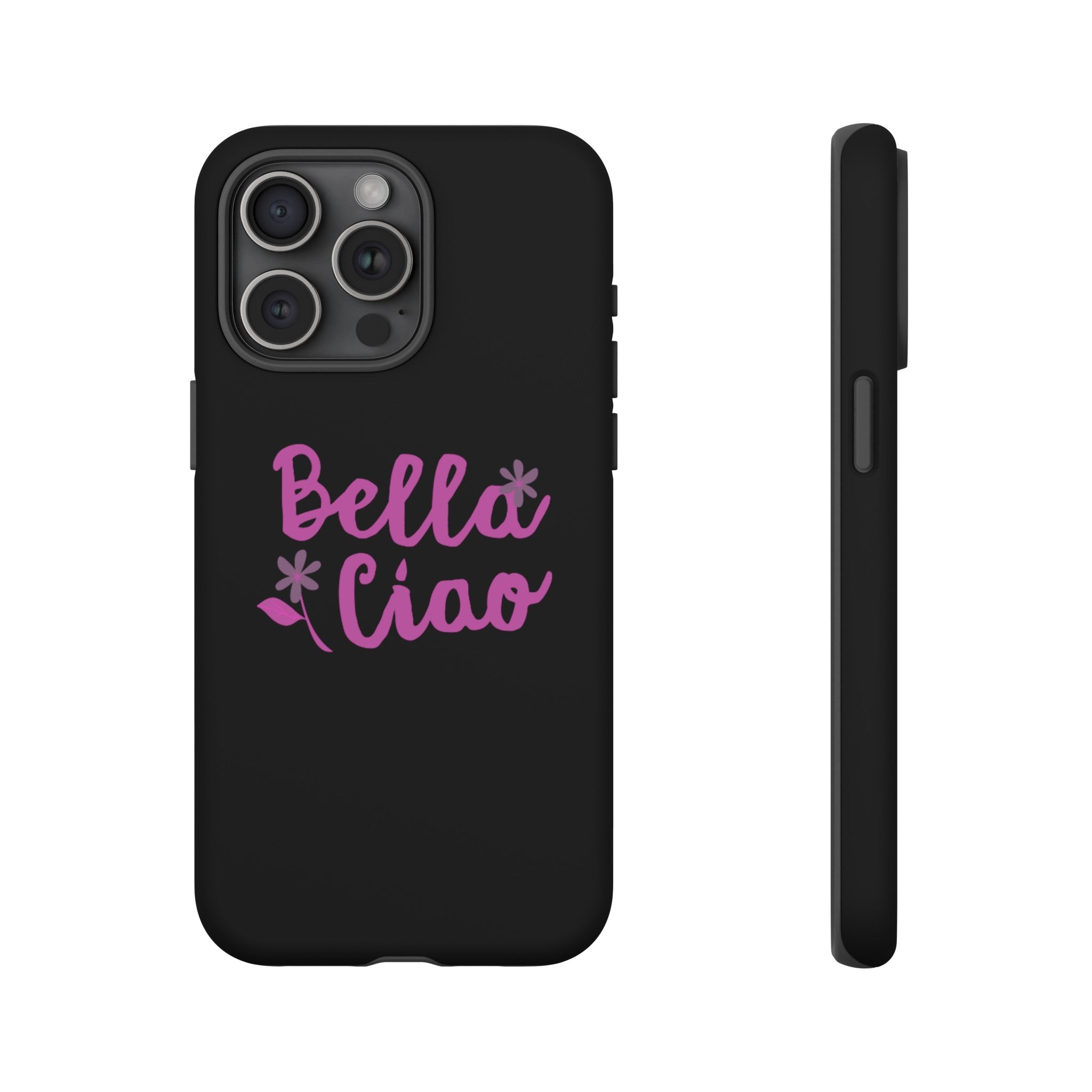 Ciao Bella Black Phone Tough Case