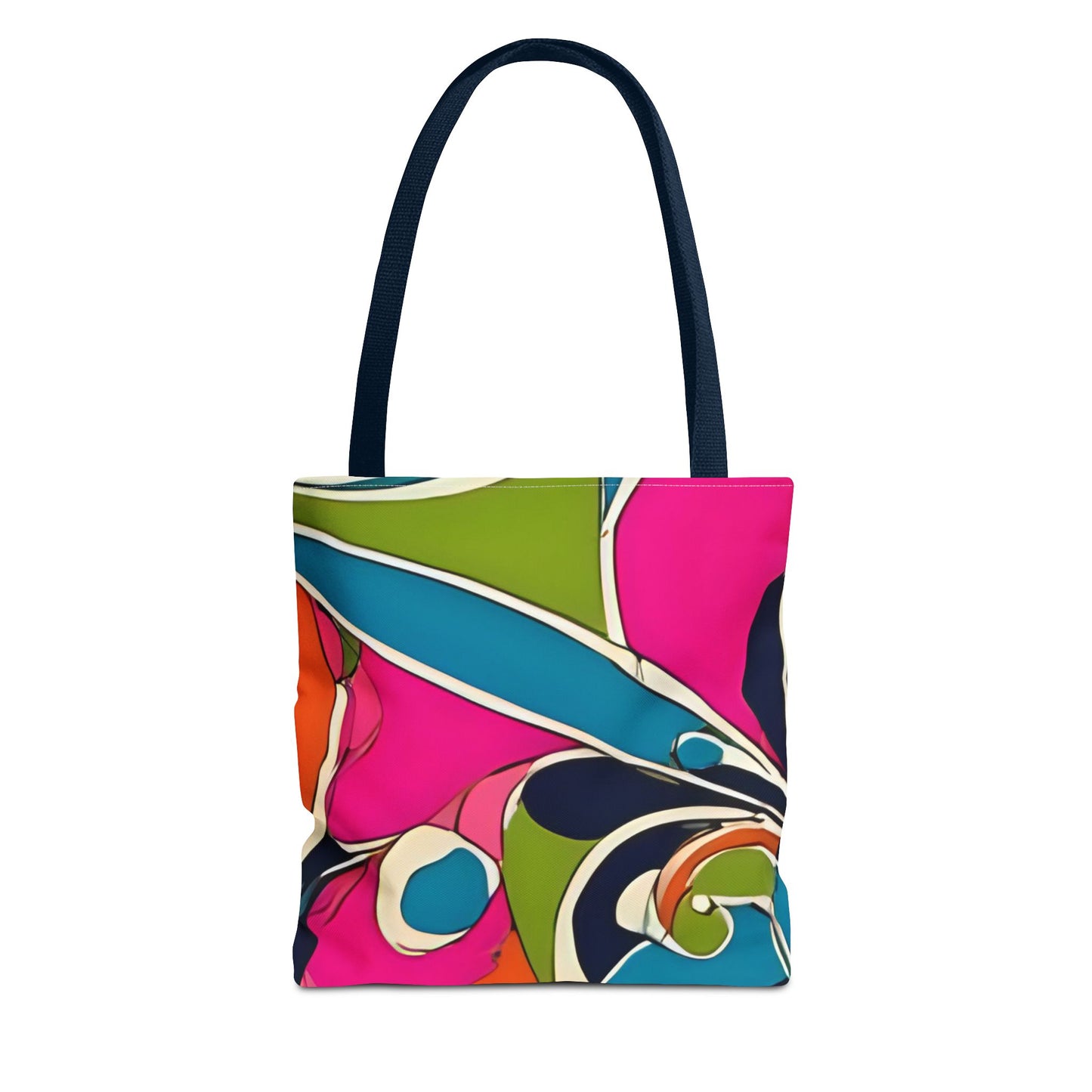 Vibrant Pucci-Style Print Tote Bag