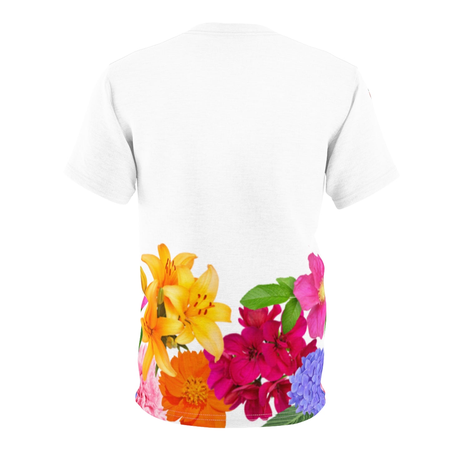 Fashion Week Floral Design Tee, Spring Style Top