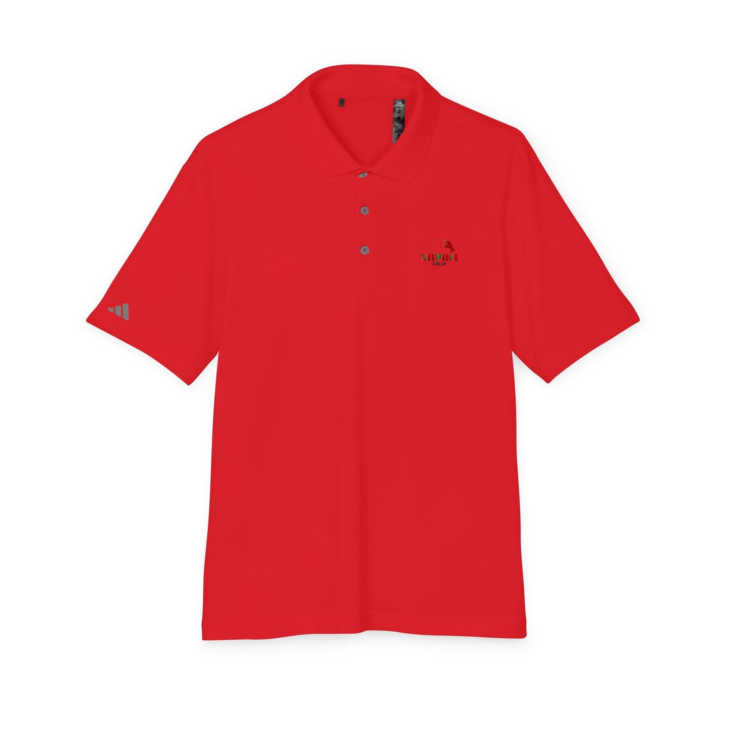 Unisex Adidas Performance Polo with Napoli Logo