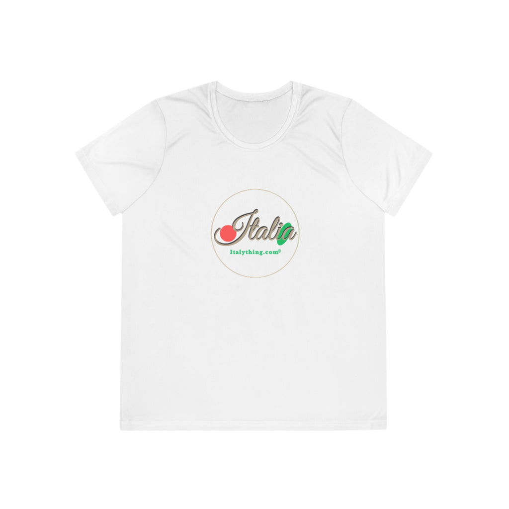 Italia Logo Damen-Wettkämpfer-T-Shirt