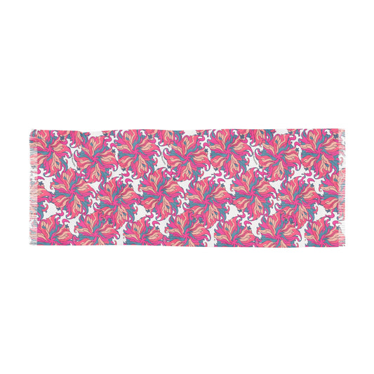 Pink Pucci-inspired Design Light Scarf