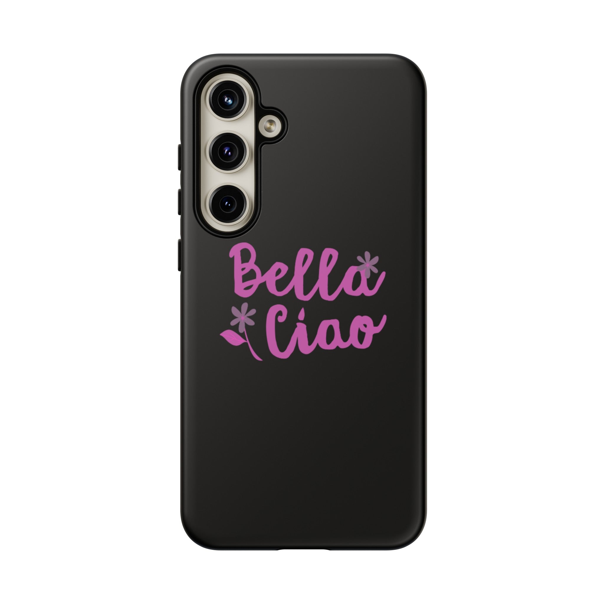 Ciao Bella Black Phone Tough Case