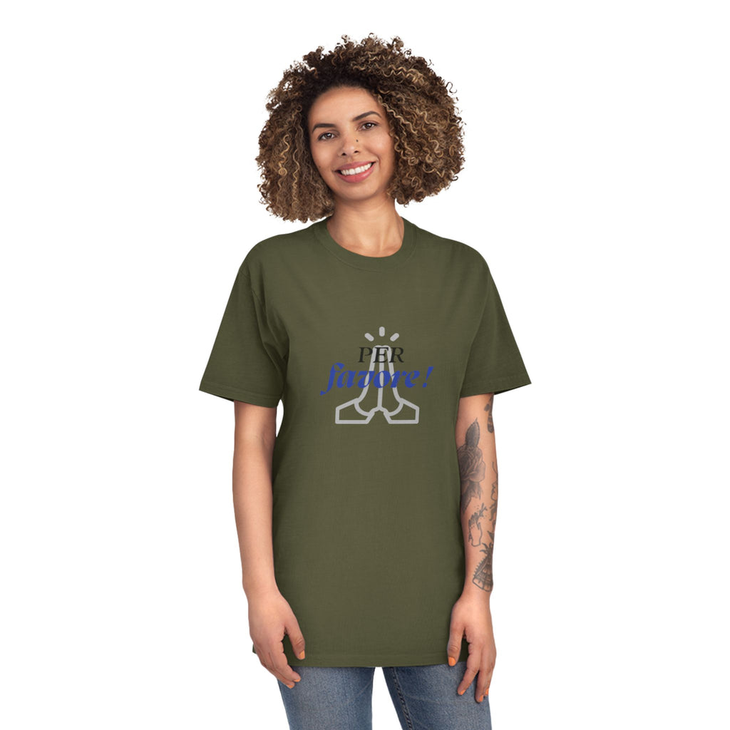 'PER favore!' Design Unisex Faded T-Shirt - ' for Casual Chic Vibes - Learn Italian the Fun way!