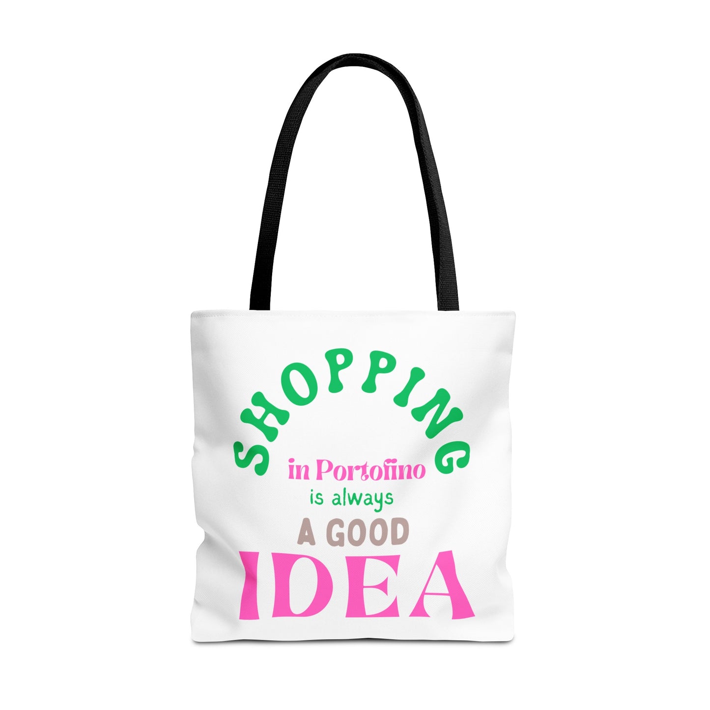 Tote Bag from Portofino "Shopping in Portofino is always a good idea"