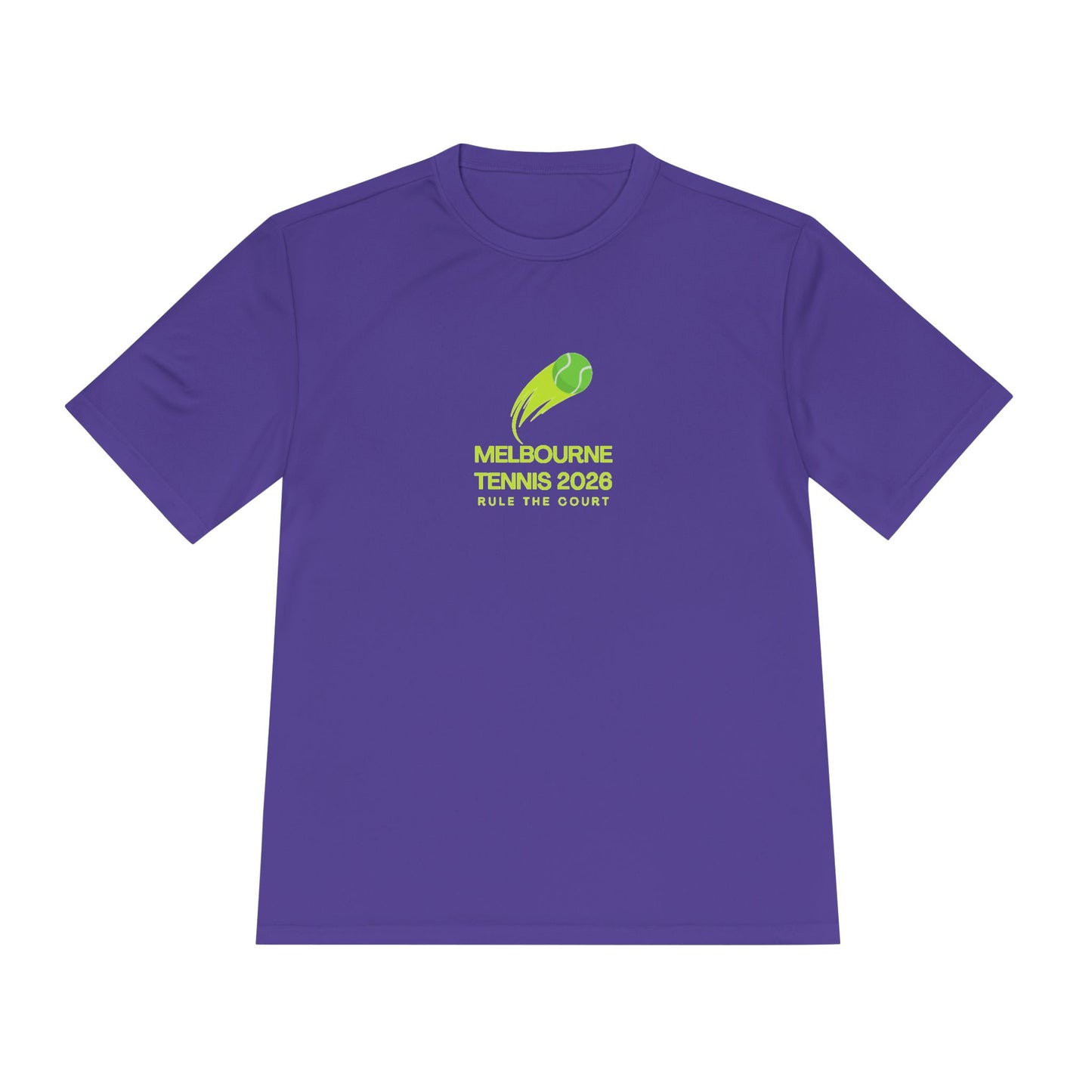 Melbourne Tennis 2026 Unisex Moisture Wicking Tee - Rule the Court! - perfect for Tennis Enthusiasts