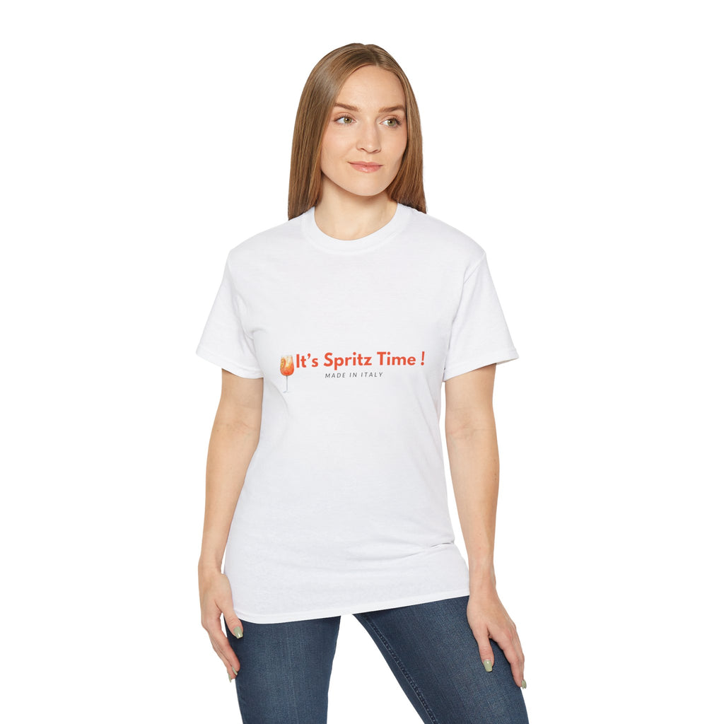 It's Spritz Time! Unisex Cotton Tee - Perfect for Summer Gatherings & Celebrations