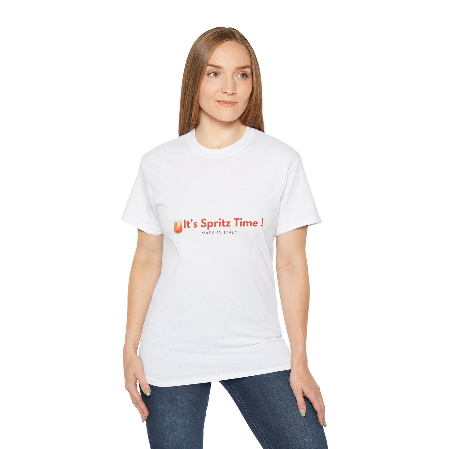 It's Spritz Time! Unisex Cotton Tee - Perfect for Summer Gatherings & Celebrations
