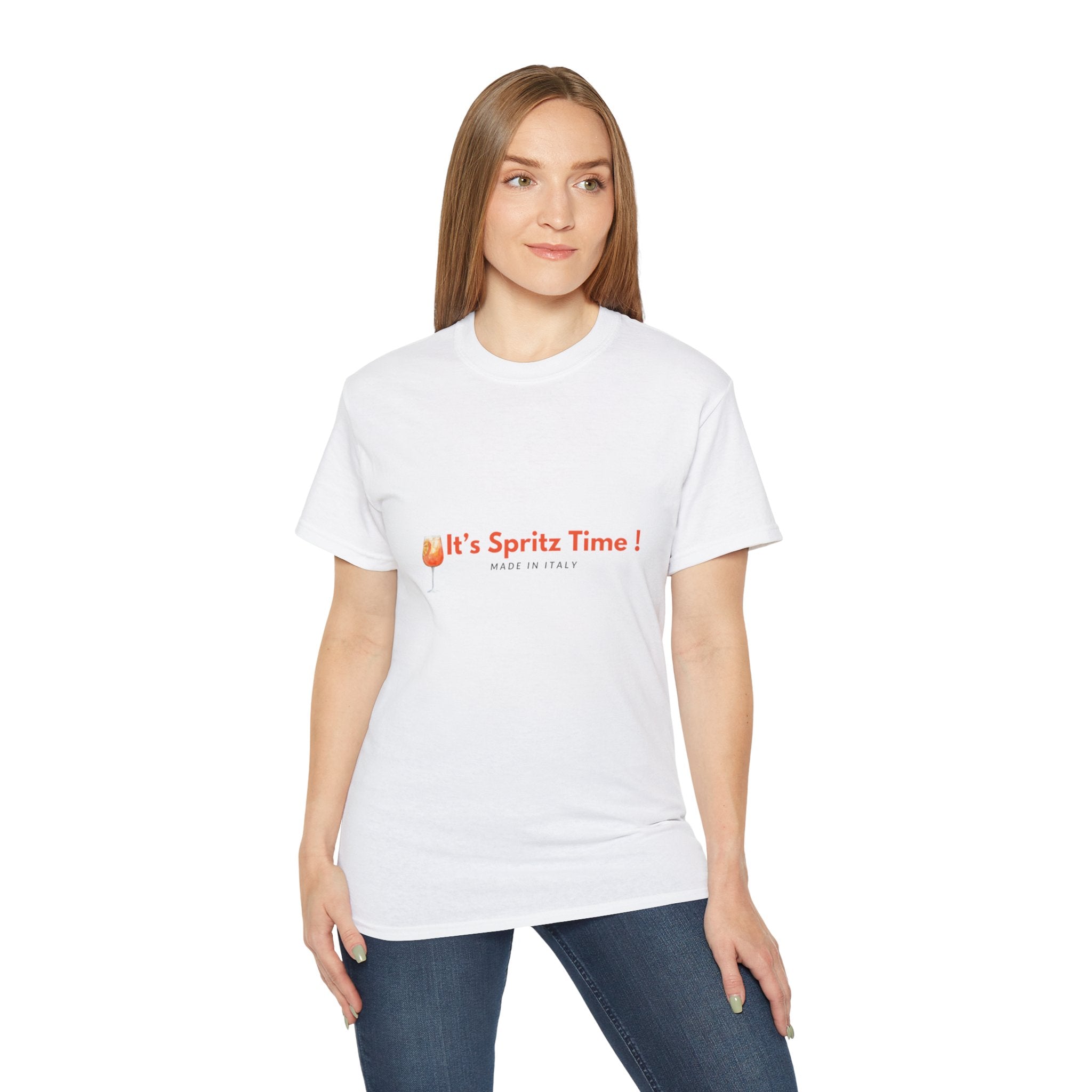 It's Spritz Time! Unisex Cotton Tee - Perfect for Summer Gatherings & Celebrations