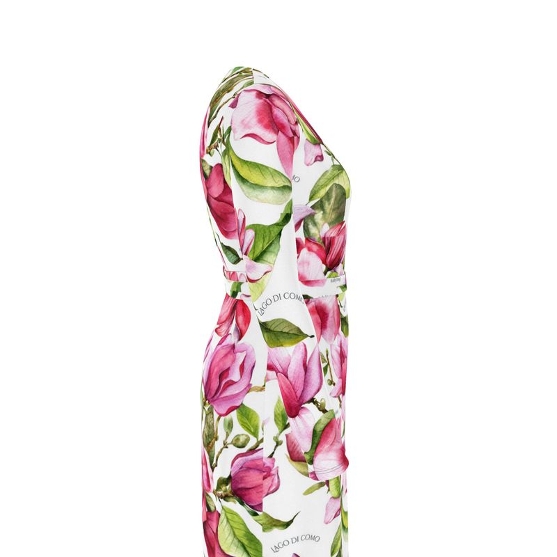 Magnolia Wrap Dress - Lake Como Design