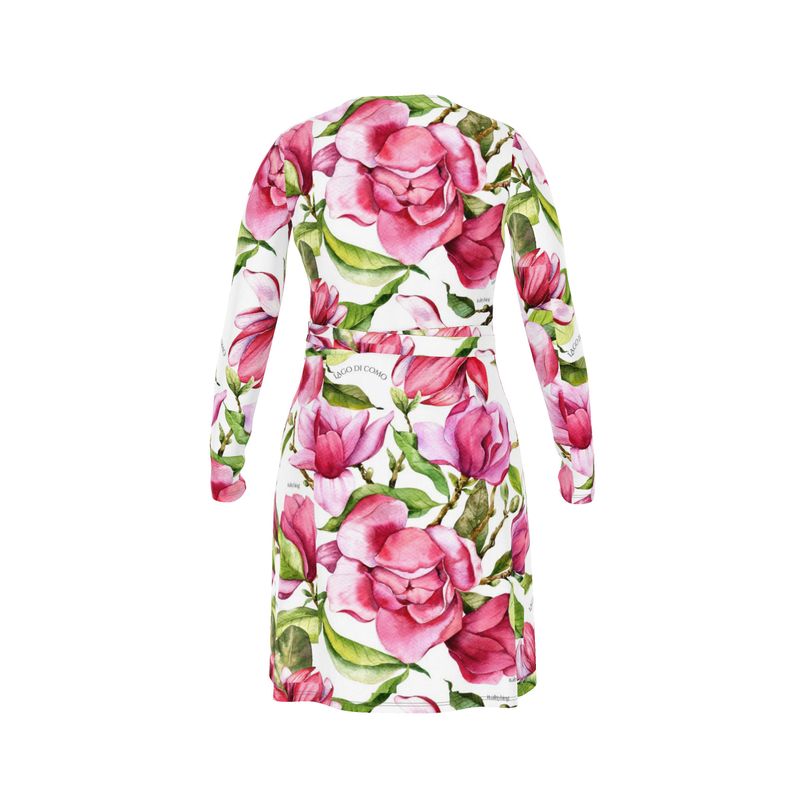 Magnolia Wrap Dress - Lake Como Design