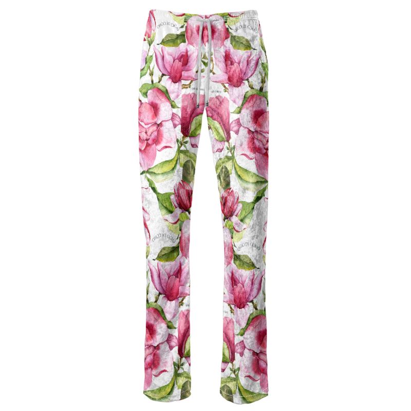 Magnolia Womens Trousers - Luxurious Velvet - Lake Como Collection