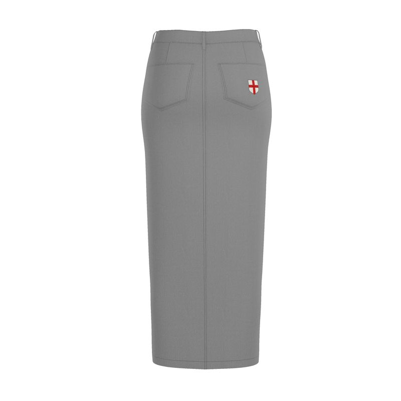 Milano Denim Maxi Skirt