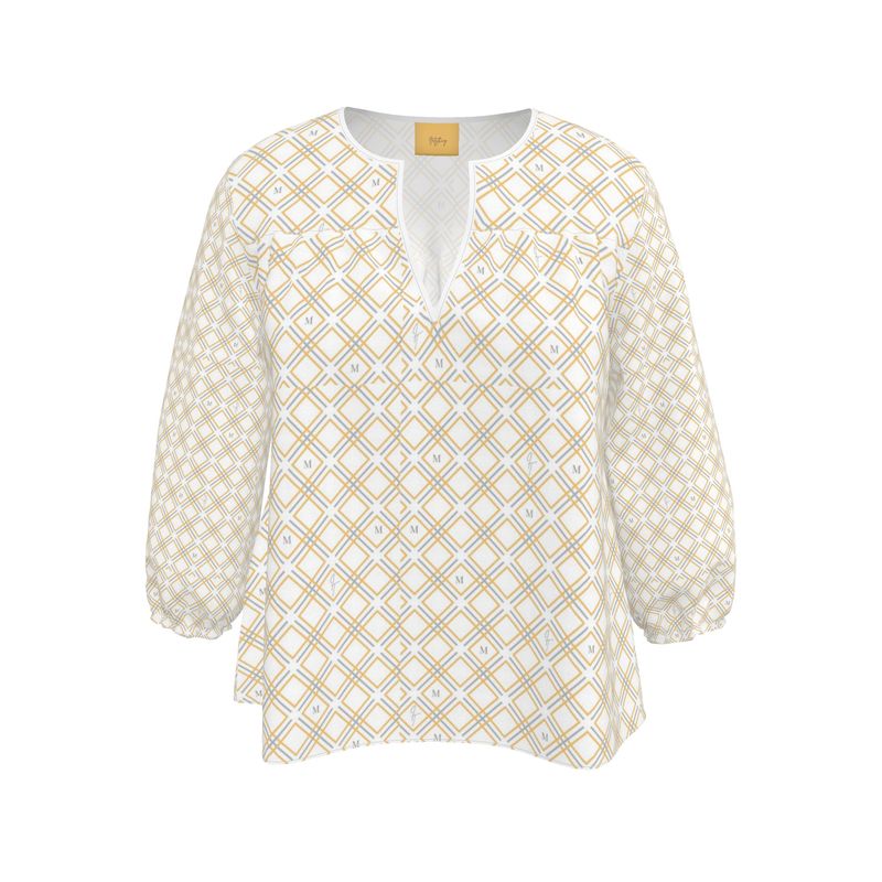 Milano Pattern Womens Blouse