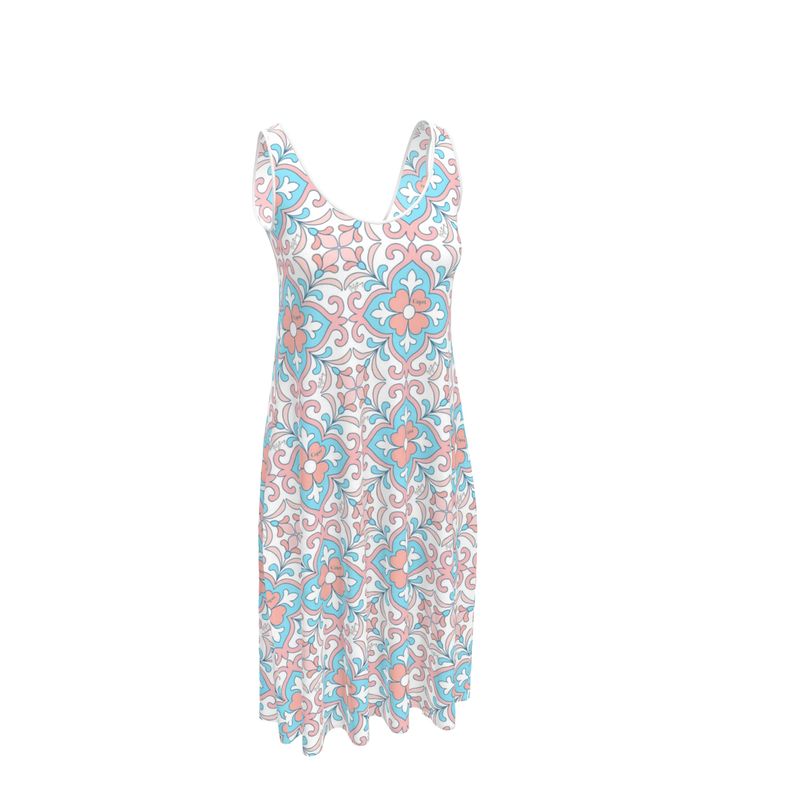 Sleeveless Midi Dress Capri Collection