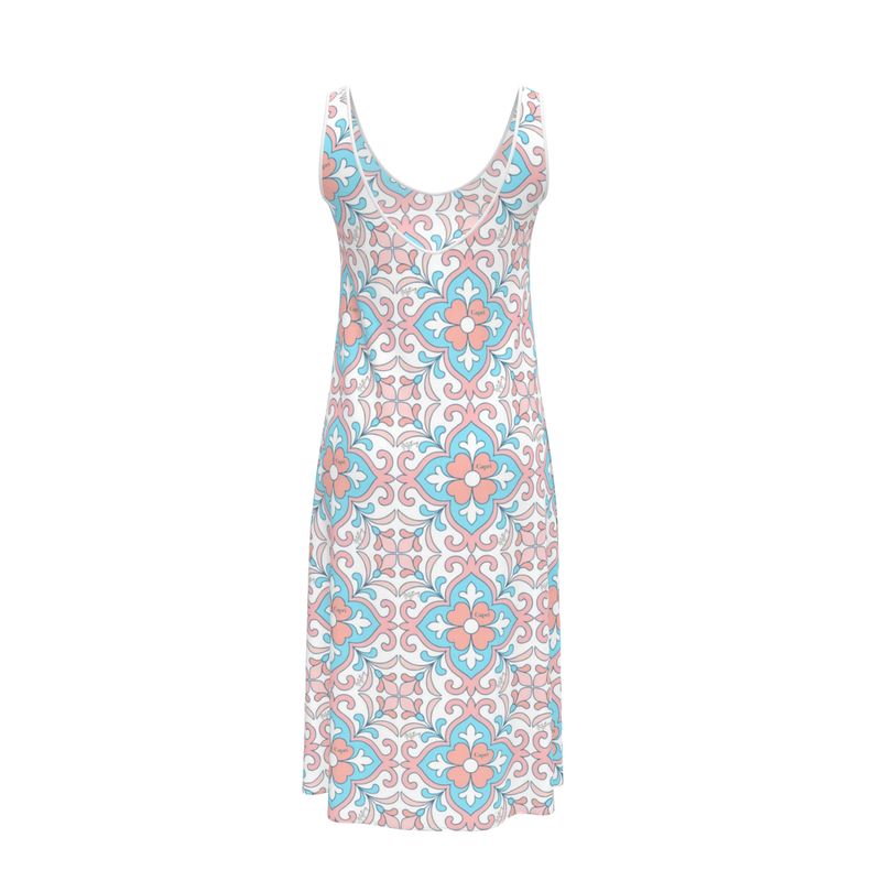 Sleeveless Midi Dress Capri Collection
