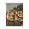 Portofino Harbour View Canvas Print - Decorative Wall Art